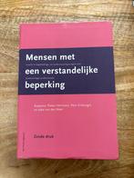 Mensen met een verstandelijke beperking hardcover, Boeken, Studieboeken en Cursussen, Ophalen of Verzenden, Beta, Zo goed als nieuw