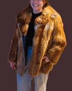 Vintage Canadese Vos bontjas, Kleding | Dames, Jassen | Winter, Maat 38/40 (M), Overige kleuren, Ophalen of Verzenden, Gedragen