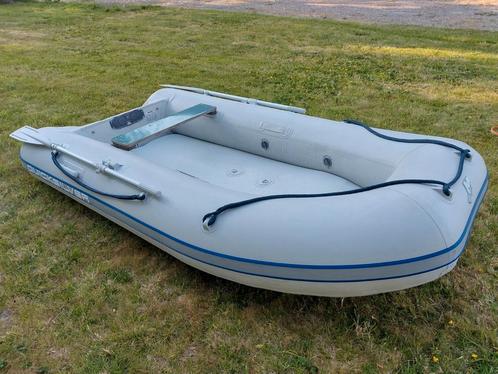 Rubberboot  met buitenboordmotor, Watersport en Boten, Rubberboten, Zo goed als nieuw, Quicksilver, Airdeck, Minder dan 70 pk