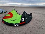 Slingshot Code V2 12m², Watersport en Boten, Kitesurfen, Gebruikt, Geen board, Ophalen of Verzenden, E