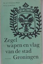 Zegel wapen en vlag van de stad Groningen, Ophalen of Verzenden, 20e eeuw of later, Zo goed als nieuw
