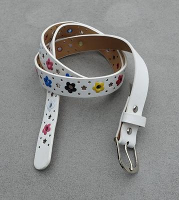 dames of meisjesriem in wit of roze 105 x 2,2 cm - nieuw beschikbaar voor biedingen