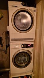AEG wasmachine en droger (uit 2020), 6 tot 8 kg, Ophalen, Zo goed als nieuw, 85 tot 90 cm