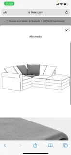 Hoekelement IKEA Gronlid midden grijs, Huis en Inrichting, Stof, Zo goed als nieuw, Ophalen
