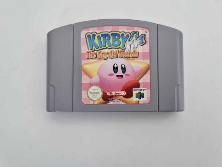 Kirby 64 The Crystal Shards - Nintendo 64, Spelcomputers en Games, Games | Nintendo 64, Zo goed als nieuw, Platform, 1 speler