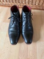 Signatura zwarte leren hoge schoenen/boots mt 44 izgs, Zwart, Boots, Ophalen of Verzenden, Signatura