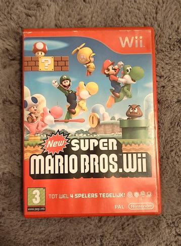 New Super Mario Bros. Wii - Compleet! beschikbaar voor biedingen