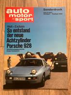 Porsche 928 Sonderdruck brochure 1977, Porsche, Ophalen of Verzenden, Zo goed als nieuw