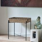 Bijzettafel/sidetable/tafeltje Zara home nieuw, 45 tot 60 cm, Minder dan 55 cm, Rond, Nieuw