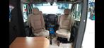9 Beige leren stoelen 3pgordel isofix oldtimer zelfbouw bus, Auto-onderdelen, Ophalen of Verzenden