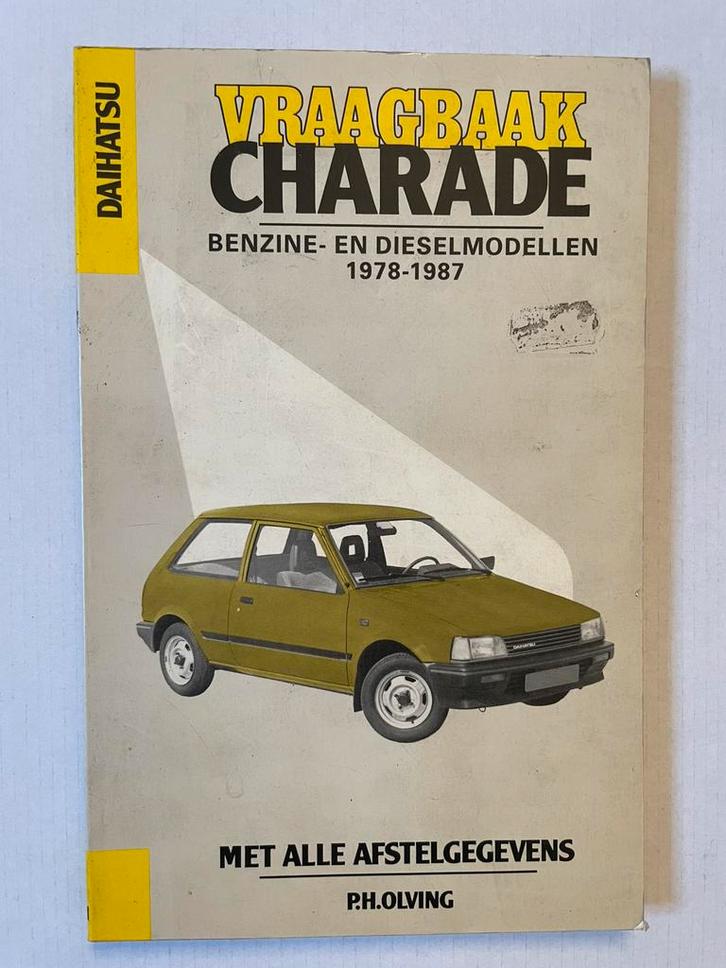 Vraagbaak Daihatsu Charade 1978 -1987 kluwer olving, Auto diversen, Handleidingen en Instructieboekjes, Ophalen of Verzenden