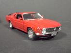 Ford Mustang Boss 1970 red 1:36 Welly Pol, Zo goed als nieuw, Verzenden