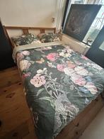 Bed, Huis en Inrichting, Slaapkamer | Bedden, Ophalen, Wit, Tweepersoons, 140 cm