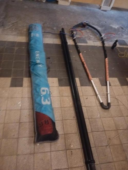 Surfset t.e.a.b. Moet weg!, Watersport en Boten, Windsurfen, Gebruikt, Complete set, Minder dan 250 cm, Met vin(nen), Met draagtas