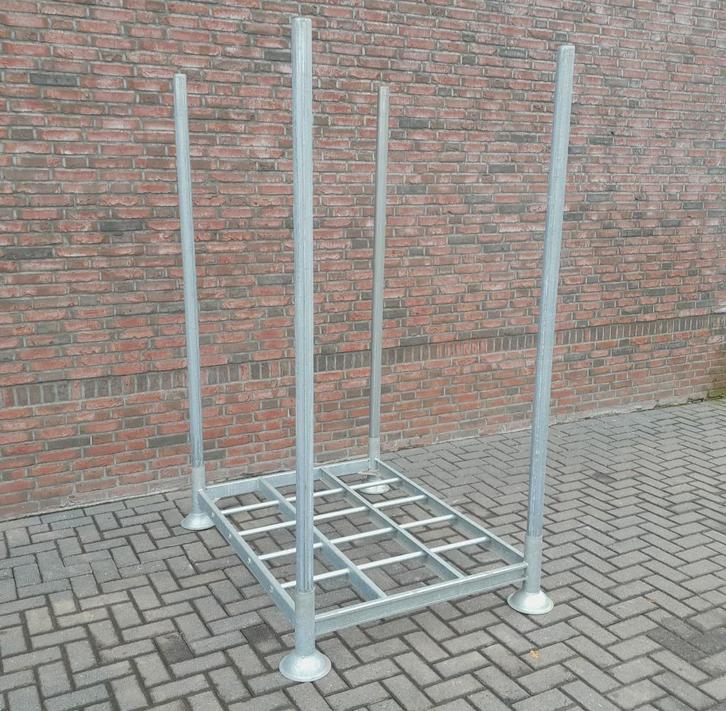Verzinkte Stapelrekken Klein & Groot, Doe-het-zelf en Verbouw, Metalen, Zo goed als nieuw, IJzer, Ophalen