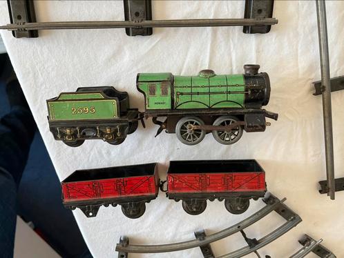 Hornby Blikken Speelgoedtrein Meccano Trein Rails Speelgoed, Antiek en Kunst, Antiek | Speelgoed, Ophalen of Verzenden