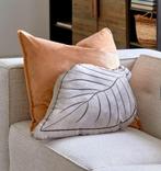 Riviera Maison Fall Leaf Grote Velvet Sierkussen 75x41, Verzenden, Zo goed als nieuw, Overige kleuren, Overige vormen