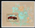 bhutan 1984 pf blok oldtimers auto cars auto, Ophalen of Verzenden, Postfris, Auto's