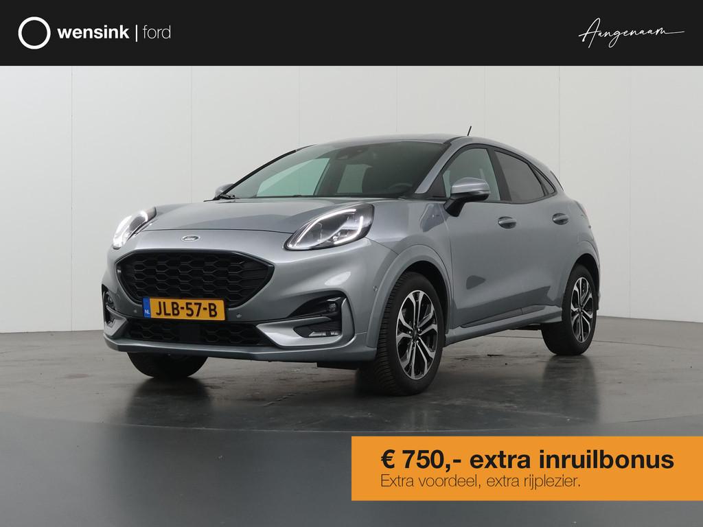 Ford Puma 1.0 EcoBoost Hybrid ST-Line | Navigatiesysteem | P, Euro 6, Leder en Stof, 23 km/l, 665 kg