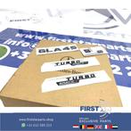 H247 GLA45S AMG LOGO SET ZWART Turbo 4matic + emblemen GLA K, Gebruikt, -, Ophalen of Verzenden, -