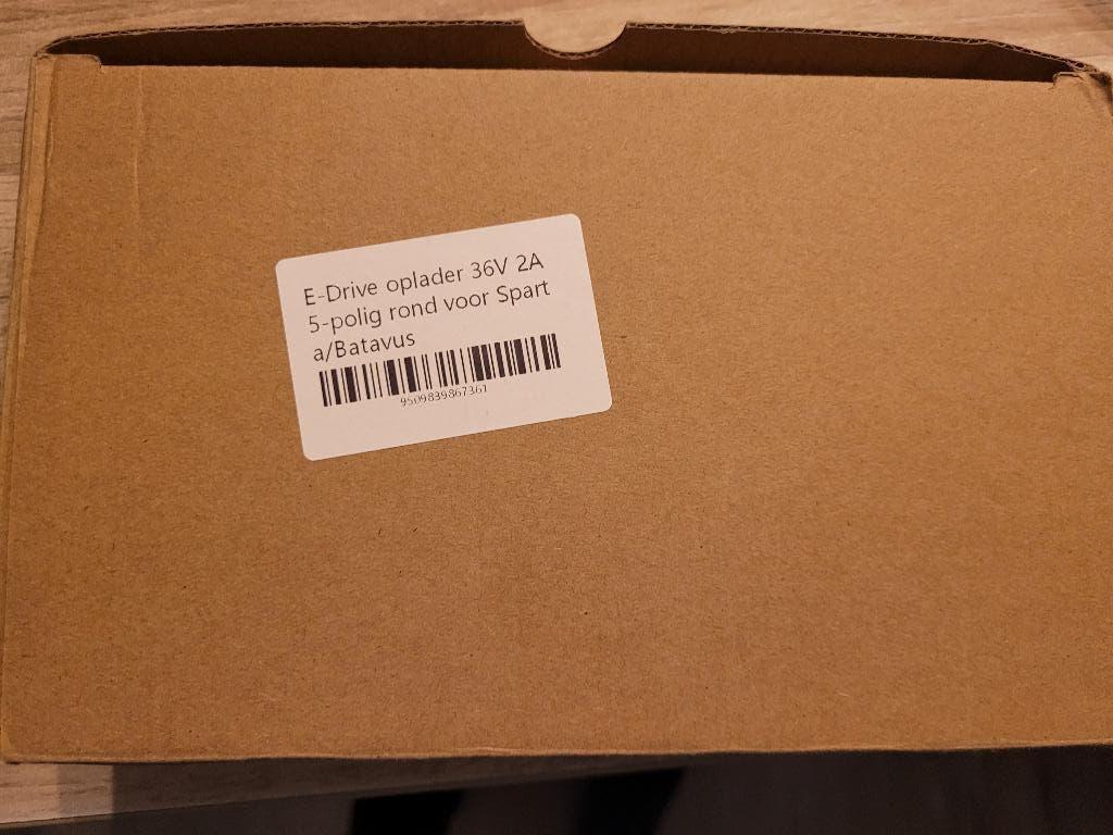 Acculader voor Sparta en Batavus, Verzenden, Zo goed als nieuw