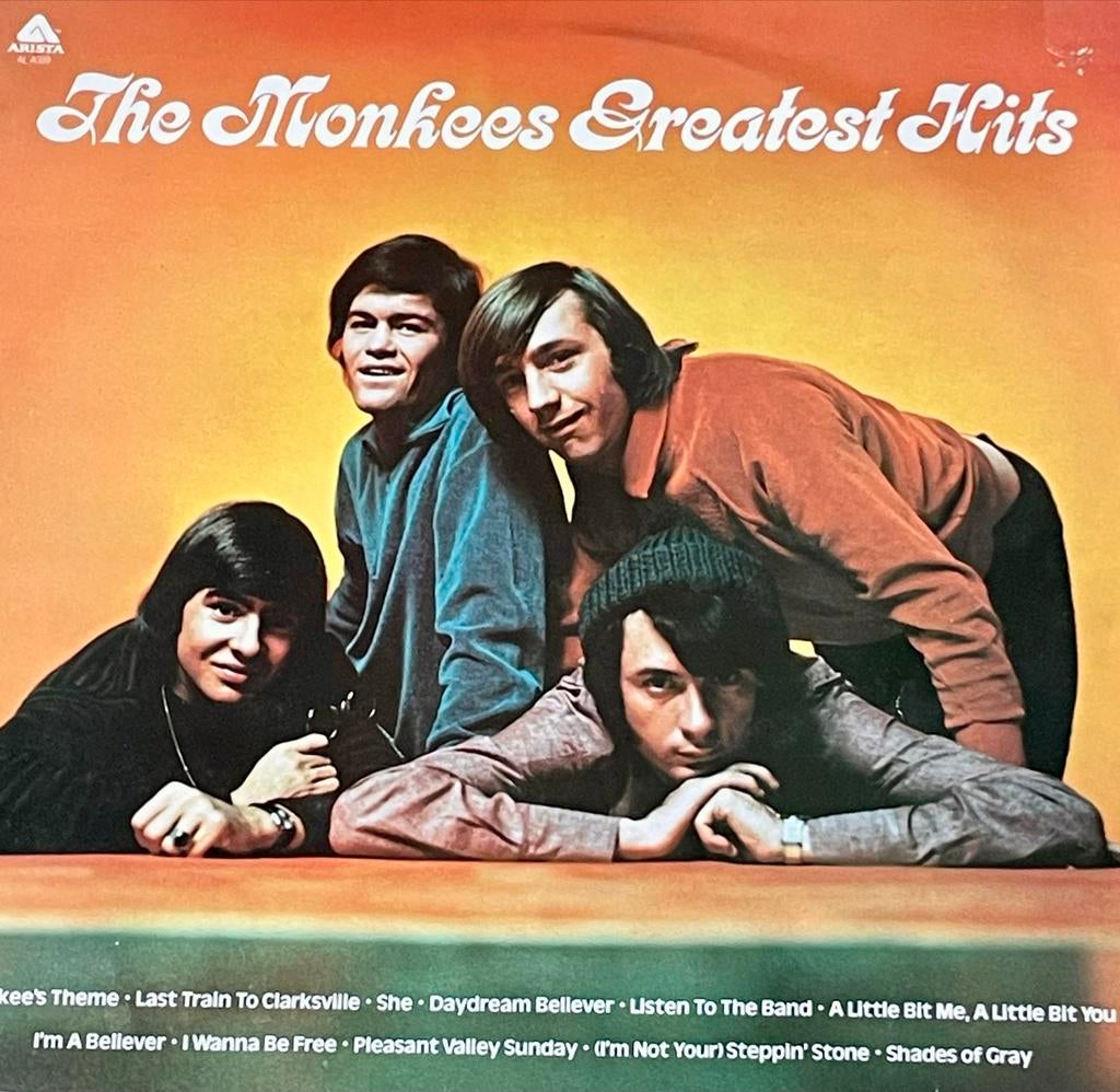 The Monkees - Greatest Hits LP (1972) Arista Records, Ophalen of Verzenden, 1970 - 1979, Gebruikt, 12 inch