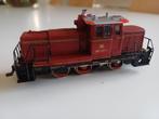 Vintage rode Märklin locomotief, model DB 260 417-1, Wisselstroom, Locomotief, Ophalen of Verzenden, Zo goed als nieuw