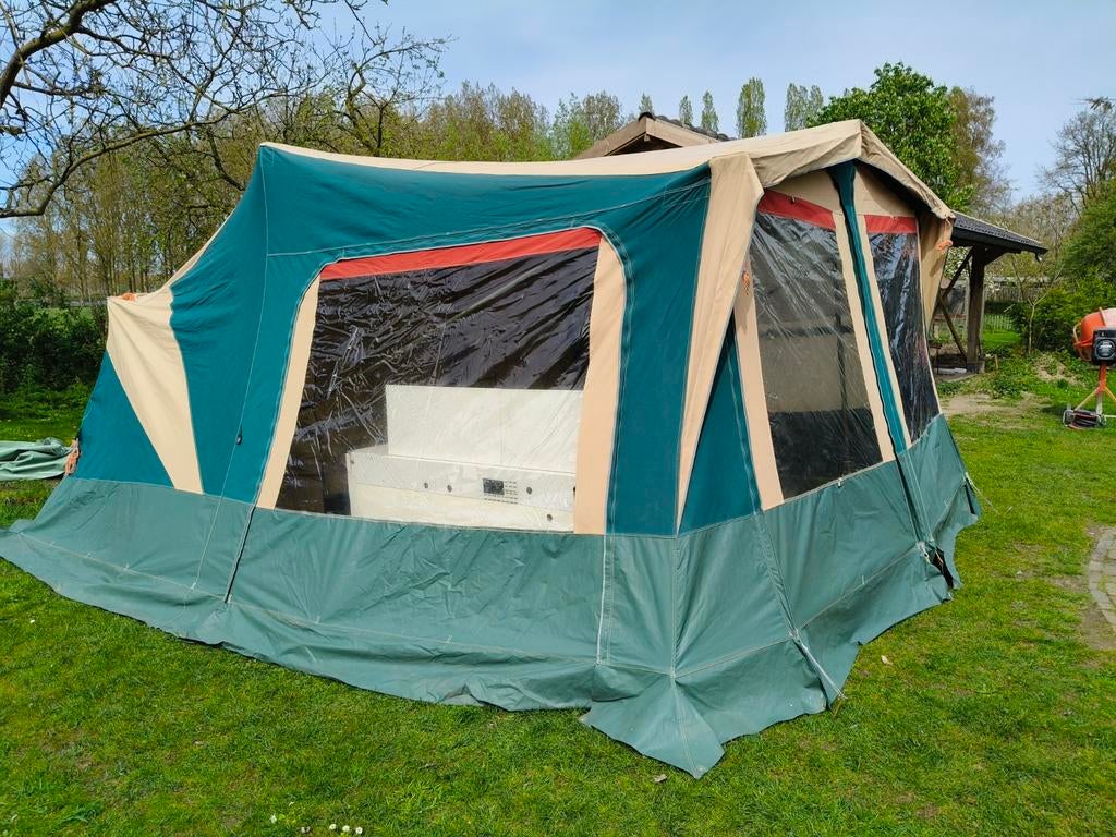 Trigano Odyssee Vouwwagen - Klaar voor avontuur!, Caravans en Kamperen, Vouwwagens, Ophalen, Trigano, Aanwezig, Tot en met 4