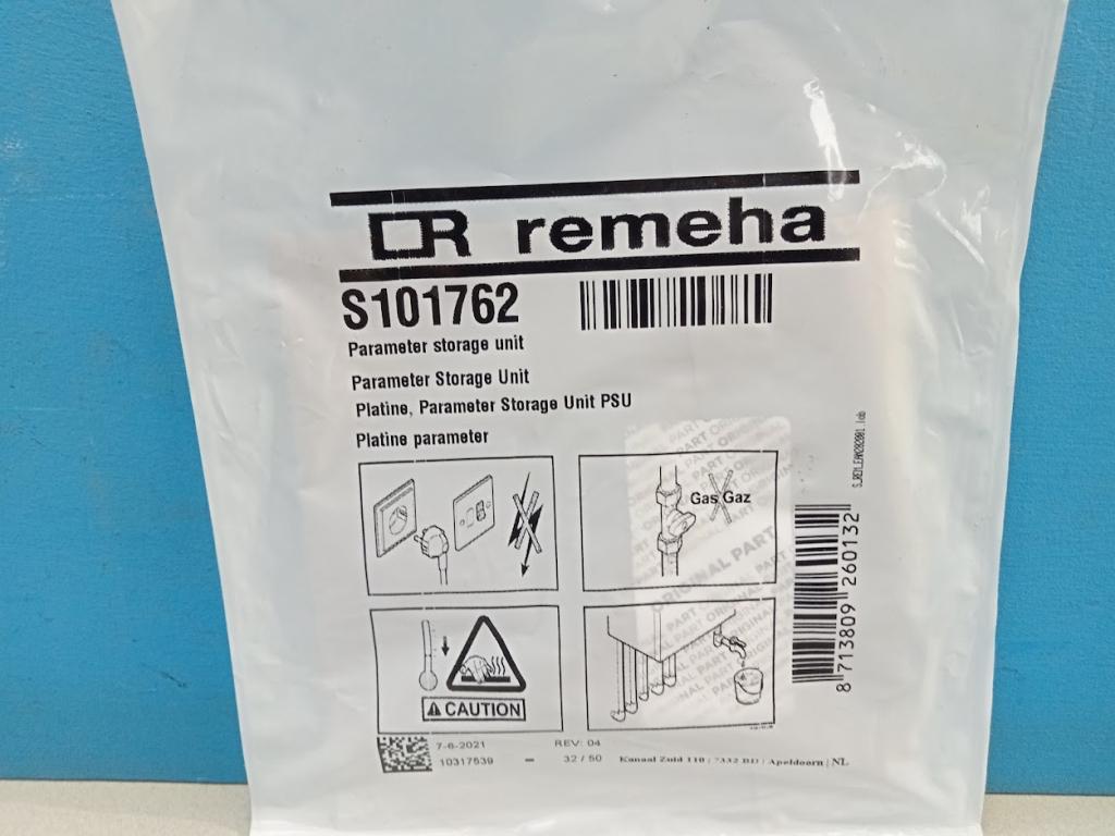 PCU Code Key Remeha Tzerra Plus PCU-01 S101762, Niet ingevuld, Cv-ketel of Combi-ketel, Niet ingevuld, Nieuw