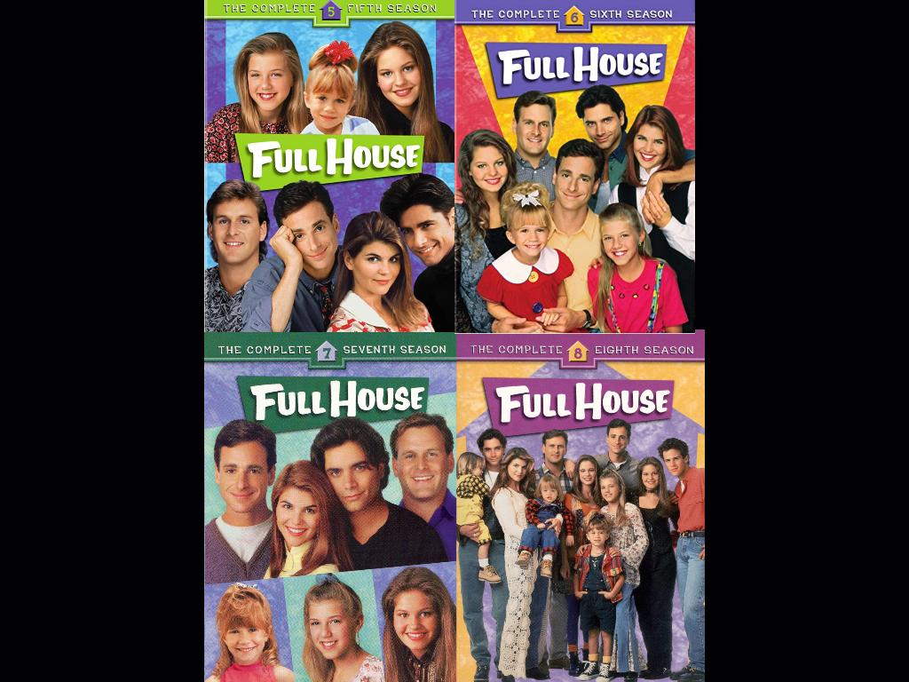 Full House Seizoen 5+6+7+8 DVD - TV-Serie Jaren 80 90, Alle leeftijden, Boxset, Ophalen of Verzenden, Zo goed als nieuw