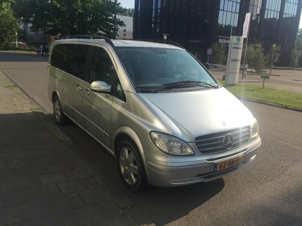 Mercedes-Benz Viano 2.0 CDI XL Lang,2x schuifdeur, dubcabine, Auto's, Bestelauto's, Mercedes-Benz, Diesel, Te koop, Elektrische ramen