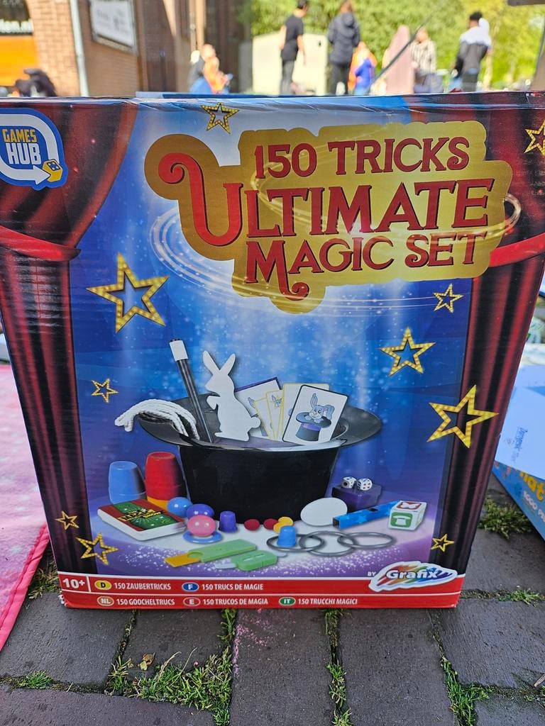Goocheldoos - 150 Tricks Ultimate Magic Set, Ophalen of Verzenden, Zo goed als nieuw, Jongen of Meisje