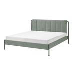 Ikea bed 180x200 zgan, Wit, Tweepersoons, Ophalen of Verzenden, Zo goed als nieuw