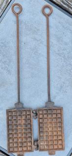 Gietijzeren wafelijzer, Ophalen of Verzenden