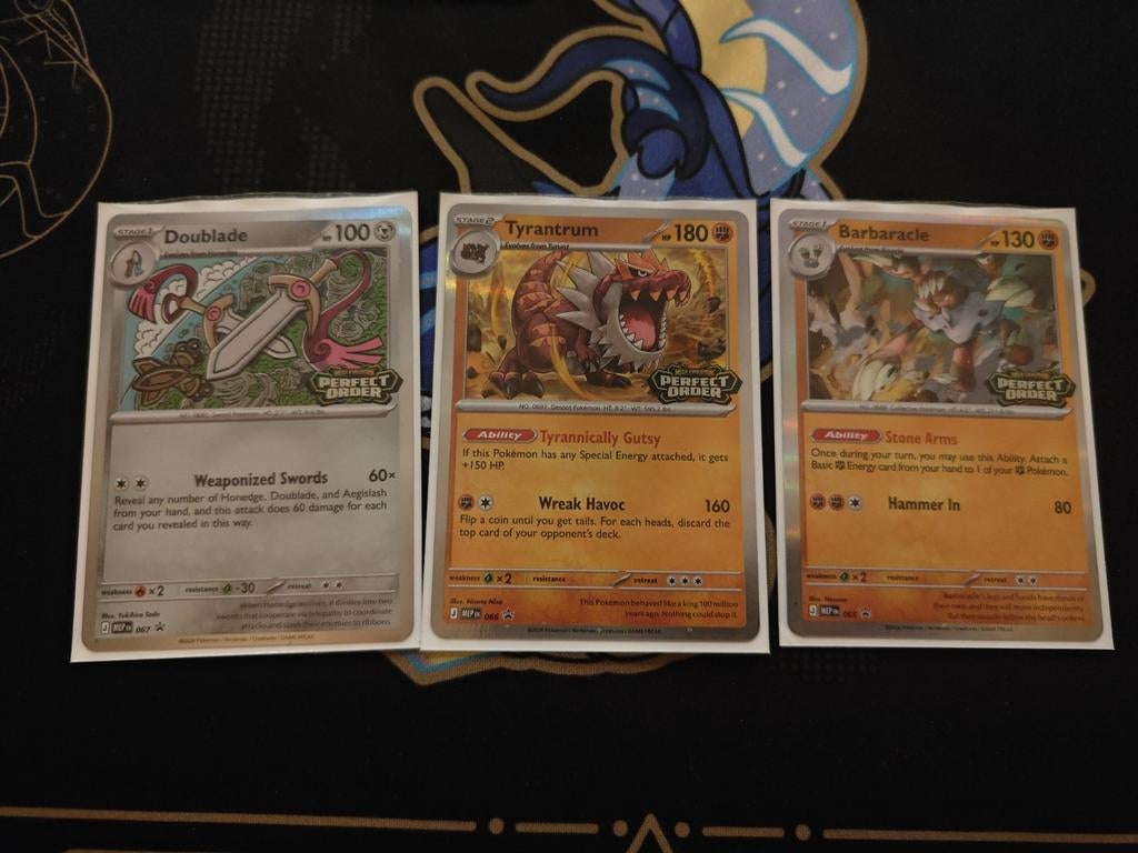 Pokemon TCG Perfect Order promos, Ophalen of Verzenden, Zo goed als nieuw, Meerdere kaarten, Foil