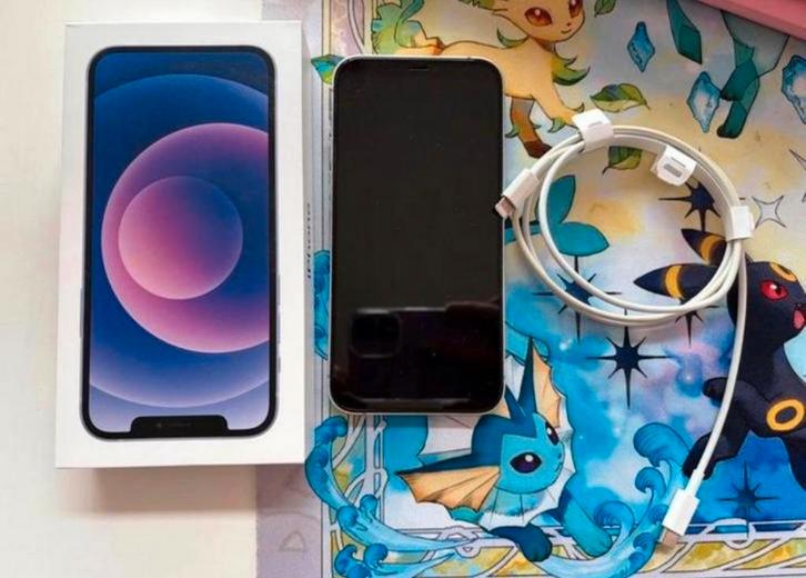 Iphone 12 Lila 64GB, Telecommunicatie, Mobiele telefoons | Apple iPhone, Gebruikt, 64 GB, Zonder abonnement, Zonder simlock, iPhone 12