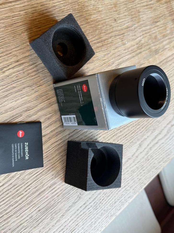 Leica 42335 T2-Adapter-T, Audio, Tv en Foto, Fotocamera's Digitaal, Zo goed als nieuw, Overige Merken, Geen optische zoom, Ophalen of Verzenden