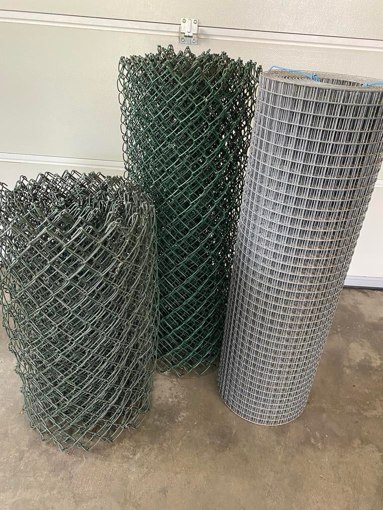 Harmonicagaas / verzinkt volière gaas, Tuin en Terras, Ophalen, Gebruikt, 10 tot 20 meter, Gaas