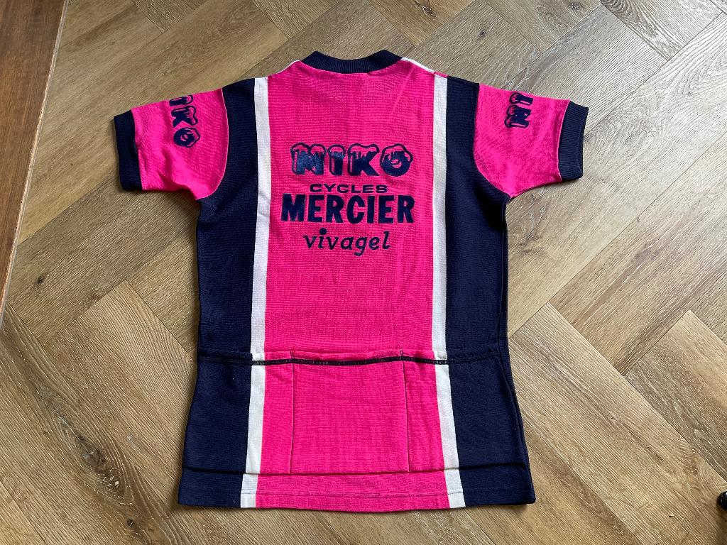 Miko Mercier fietsshirt, Fietsen en Brommers, Fietsaccessoires | Fietskleding, Ophalen of Verzenden, Gebruikt, L, Bovenkleding
