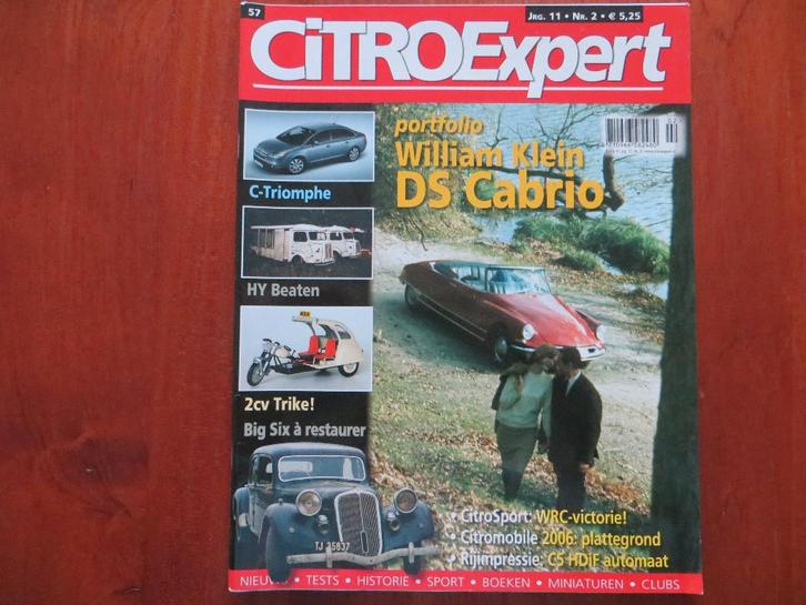 CitroExpert 57 Citroën C-Triomphe, C5 Break Exclusive, Boeken, Auto's | Folders en Tijdschriften, Nieuw, Citroën, Ophalen of Verzenden