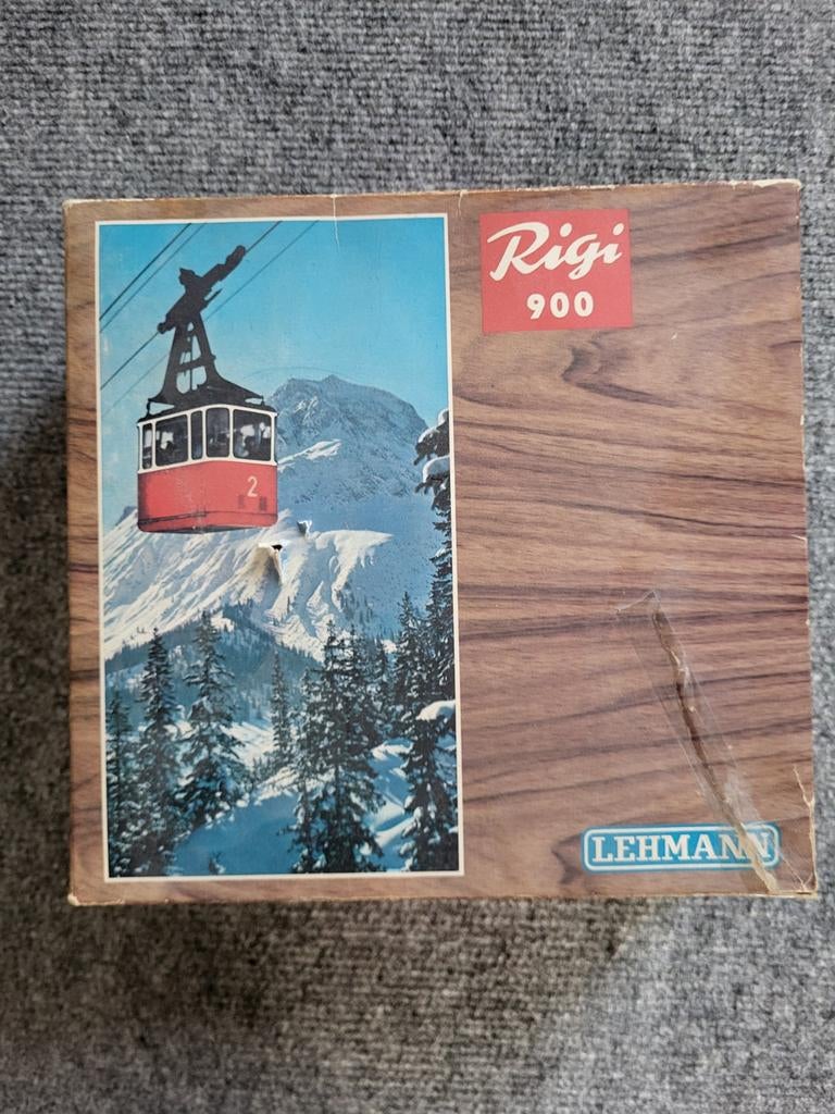 Lehmann Rigi 900 kabelbaan modelbouw, Ophalen