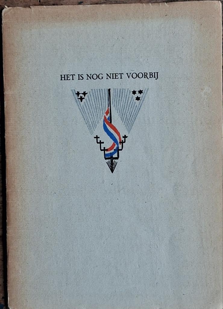 Siem Sjollema, Het is nog niet voorbij. 1945. Oplage 980 exm, Boeken, Siem Sjollema., Eén auteur, Ophalen, Gelezen