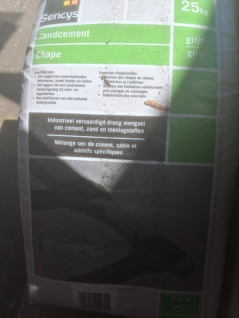 Sensys zandcement GRATIS, Ophalen, Nieuw