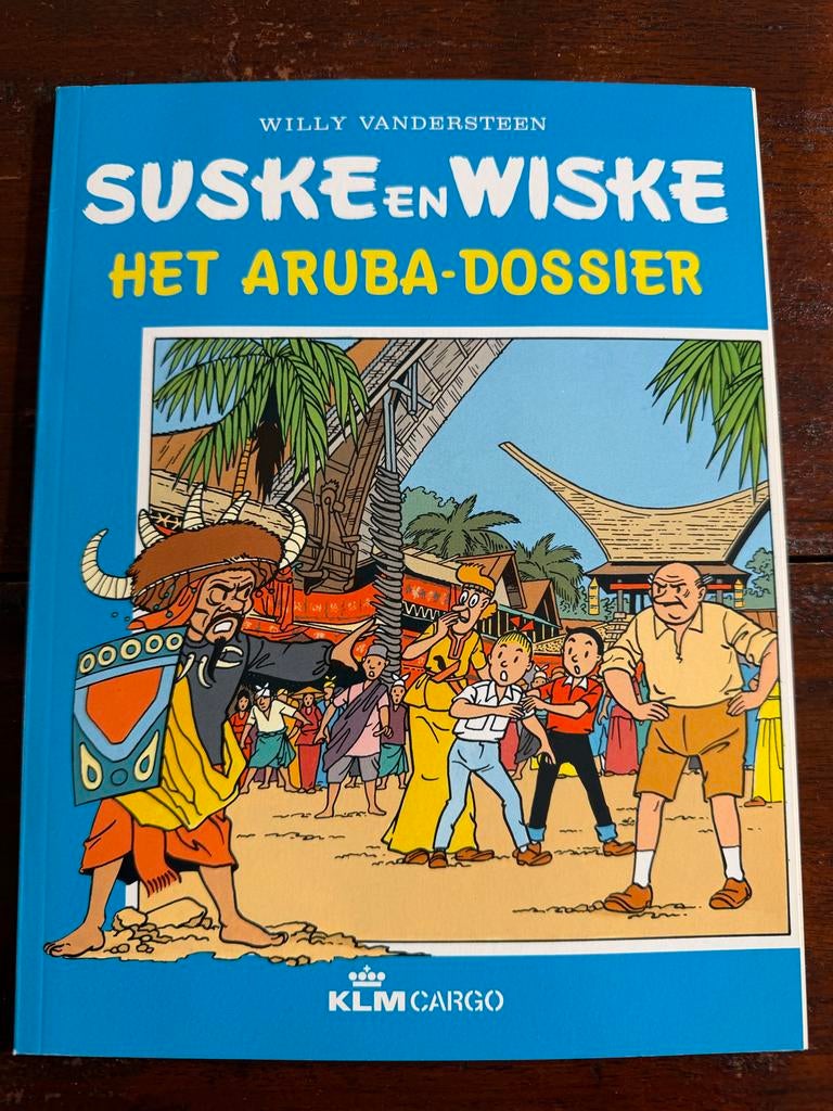 Suske en Wiske - Het Aruba-Dossier (KLM Cargo), Boeken, Eén stripboek, Ophalen of Verzenden, Zo goed als nieuw