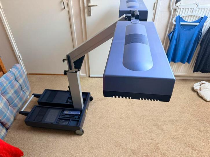 Philips Sunmobile HB861 met 4 lampen, Witgoed en Apparatuur, Zonnebanken en Gezichtsbruiners, Gebruikt, Zonnebank enkelzijdig