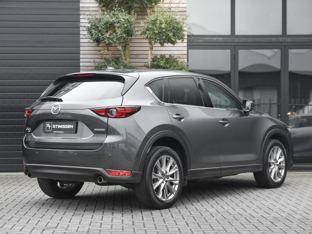 Mazda CX-5 2.5 4WD SkyActiv-G 194 Sport Line Leer, Adaptive, Automaat, Gebruikt, 4 cilinders, Bedrijf