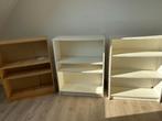 3 boekenkastjes Gratis, Huis en Inrichting, Kasten | Boekenkasten, Ophalen, Met plank(en), Gebruikt, 50 tot 100 cm