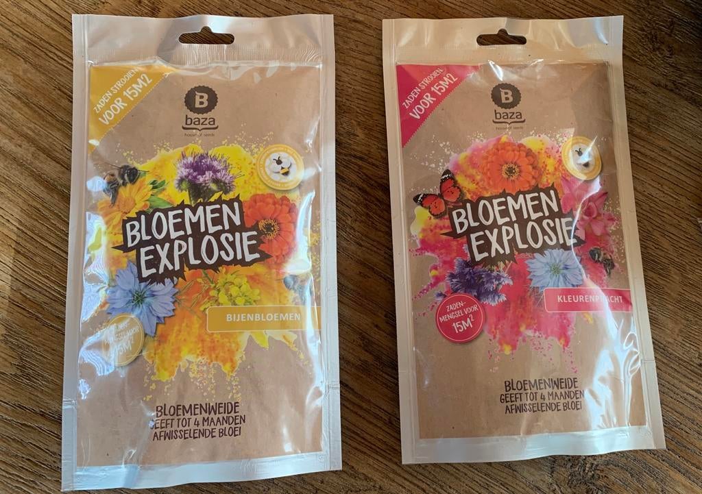 2 x Veldbloemen, Ophalen of Verzenden, Volle zon