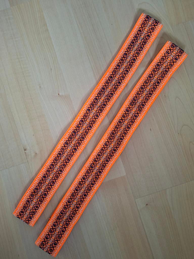 2x vrolijke strandstoel handdoek elastiek/ beach chair towel, Ophalen of Verzenden