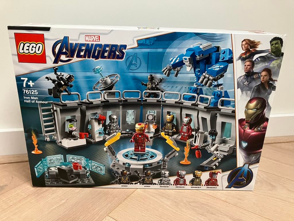 Lego 76125 Avengers Iron man hall of armour, Ophalen of Verzenden, Nieuw, Complete set, Lego
